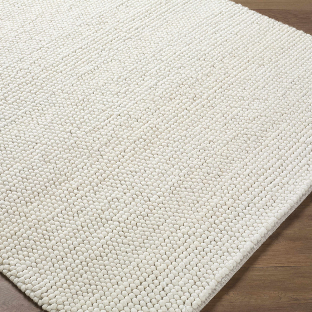 Clayne Beige Premium Wool Area Rug