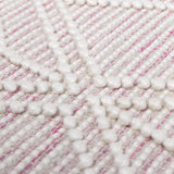 Ramsbury Soft Pink Wool Rug