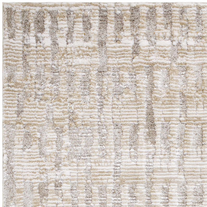 Chelle Beige Shag Area Rug - Clearance