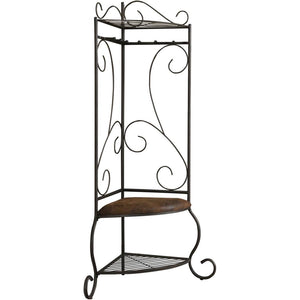 Corner Metal Hall Tree Entryway Coat Rack Upholstered Storage Bench Shoe Rack