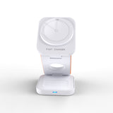 FlexiTrip Foldable Wireless Charger – Compact, Fast Charging, Portable Design for iPhone, Android, and Qi-Enabled Devices