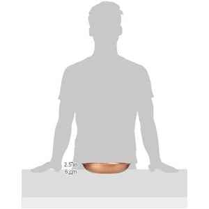 Premium Hand Hammered Copper Rain Chain Basin - 11-inch Diameter