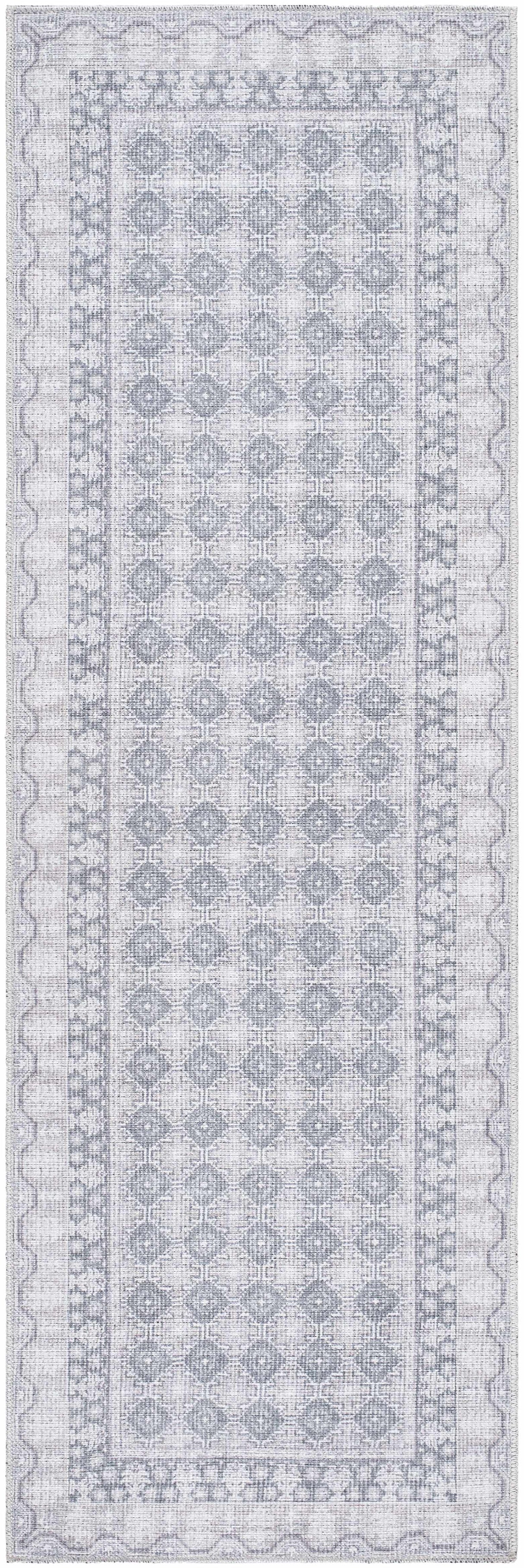 Rainier Blue Washable Rug | Our PNW Home X Livabliss