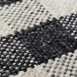 Chilliwack Gray Plaid Wool Rug