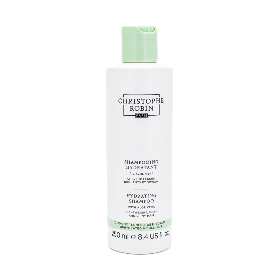 CHRISTOPHE ROBIN Hydrating Shampoo with Aloe Vera 8.4oz - New
