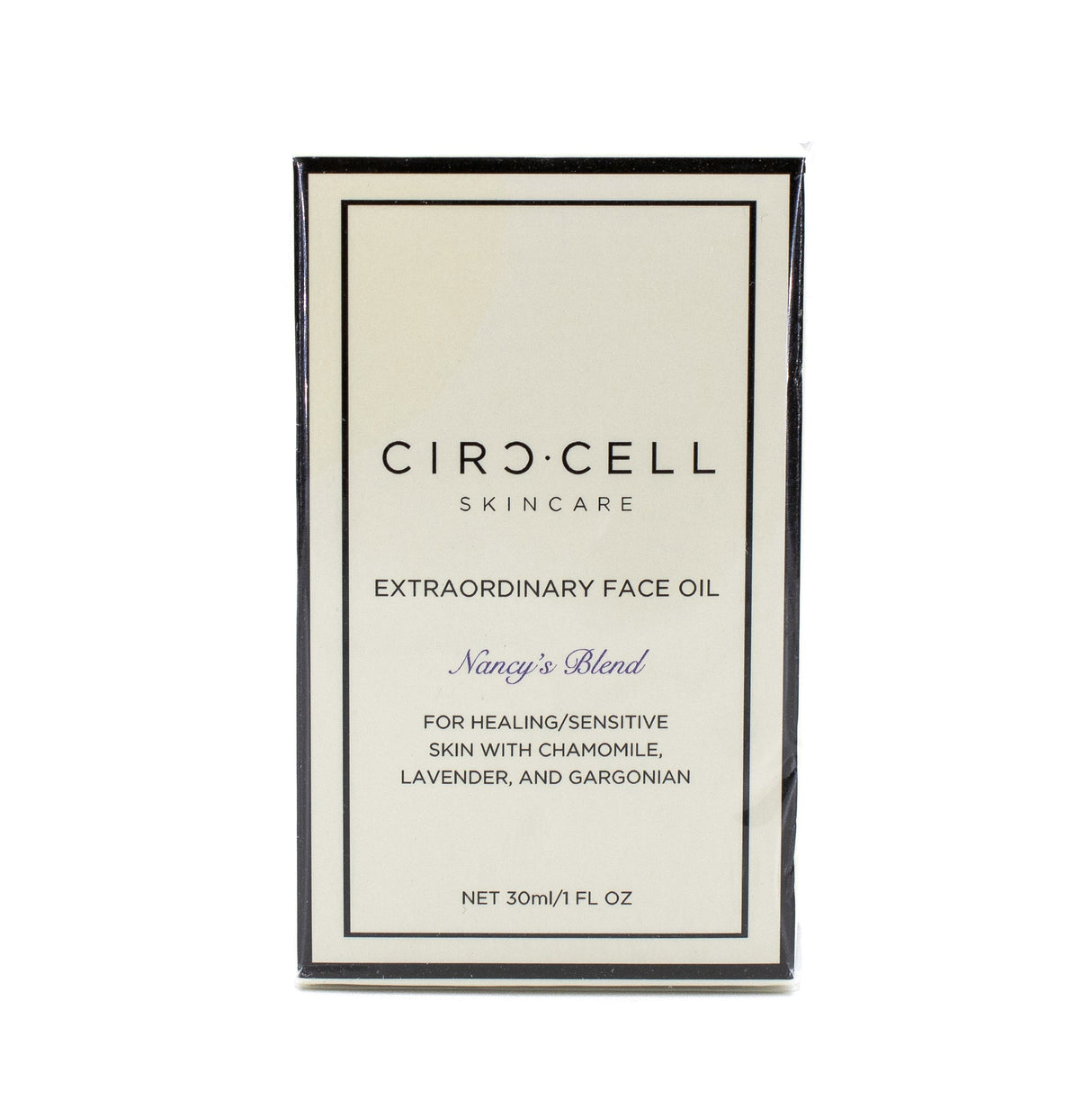 CIRC-CELL Extraordinary Face Oil Nancy's Blend for Healing/Sensitive Skin 1oz - Imperfect Box