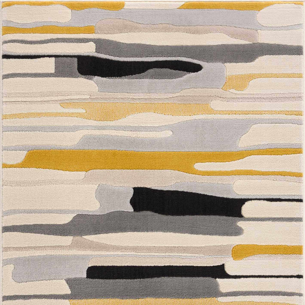 Southfields Mustard Modern Rug