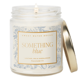 Something Blue Soy Candle - Clear Jar - 9 oz