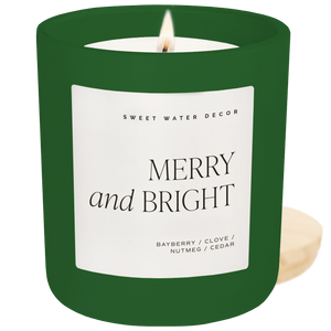Merry-and-Bright-Soy-Candle-Green-Matte-Jar-15-oz-Candles