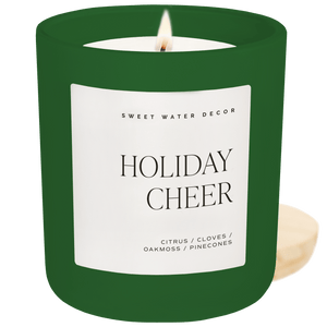 Holiday-Cheer-Soy-Candle-Green-Matte-Jar-15-oz-Candles