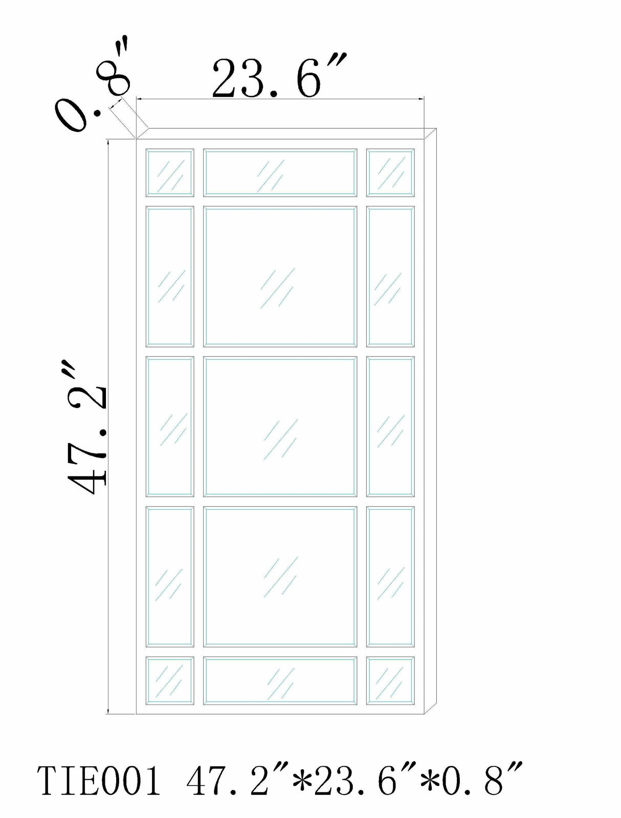 Clane Mirror - Clearance