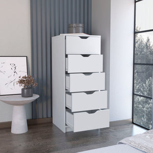 5-Drawer Slim Dresser