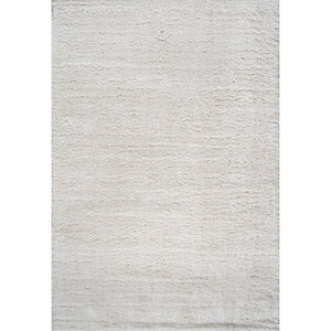 Groovy Solid Shag Area Rug