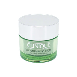 CLINIQUE-Superdefense-Night-Recovery-Moisturizer-Combination/Oily-1.7oz-Missing-Box-Face-Moisturizers