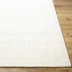 Charan Ivory Cream Area Rug