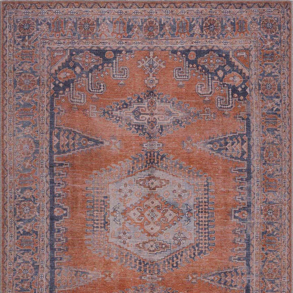 Taber Burnt Orange Persian Style Rug