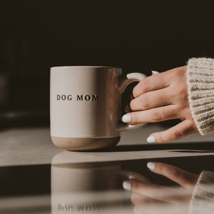 Dog Mom 14oz Stoneware Coffee Mug