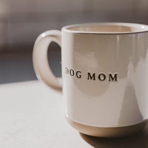 Dog Mom 14oz Stoneware Coffee Mug