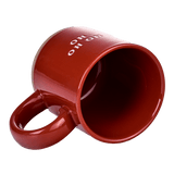 Ho Ho Ho 14oz. Red Stoneware Coffee Mug