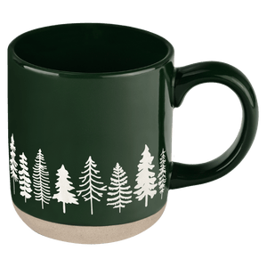 Pine-Trees-14oz.-Stoneware-Coffee-Mug-Mugs