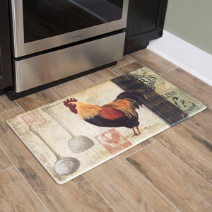 20" x 39" Embossed Anti-Fatigue Mat (Paris Rooster)