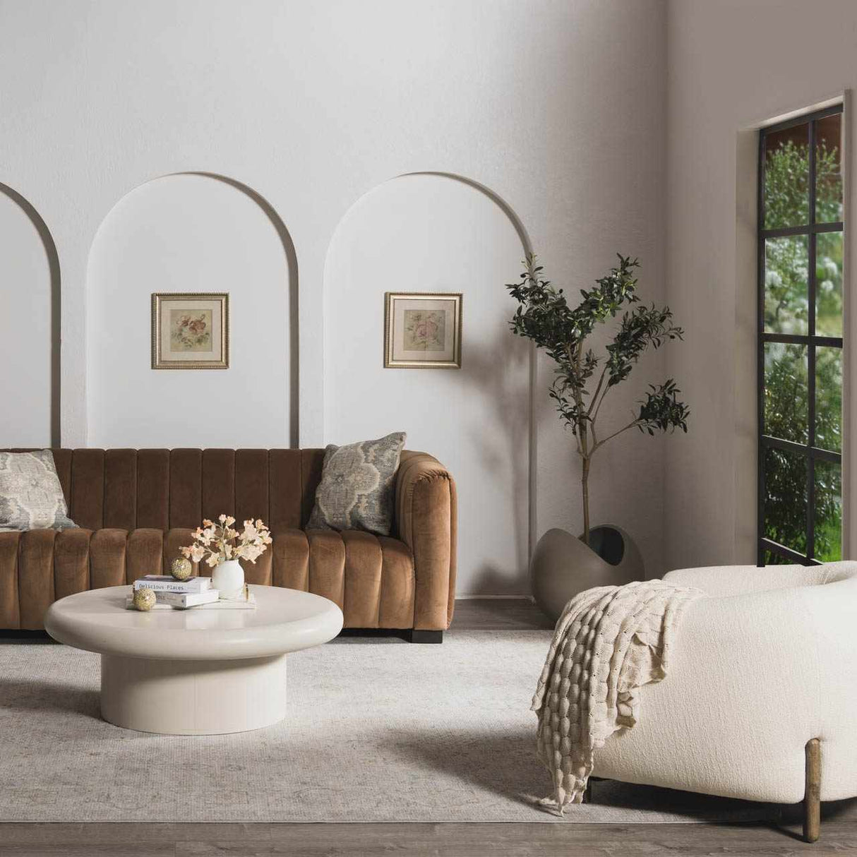 Coby Teal Avant Garde Area Rug