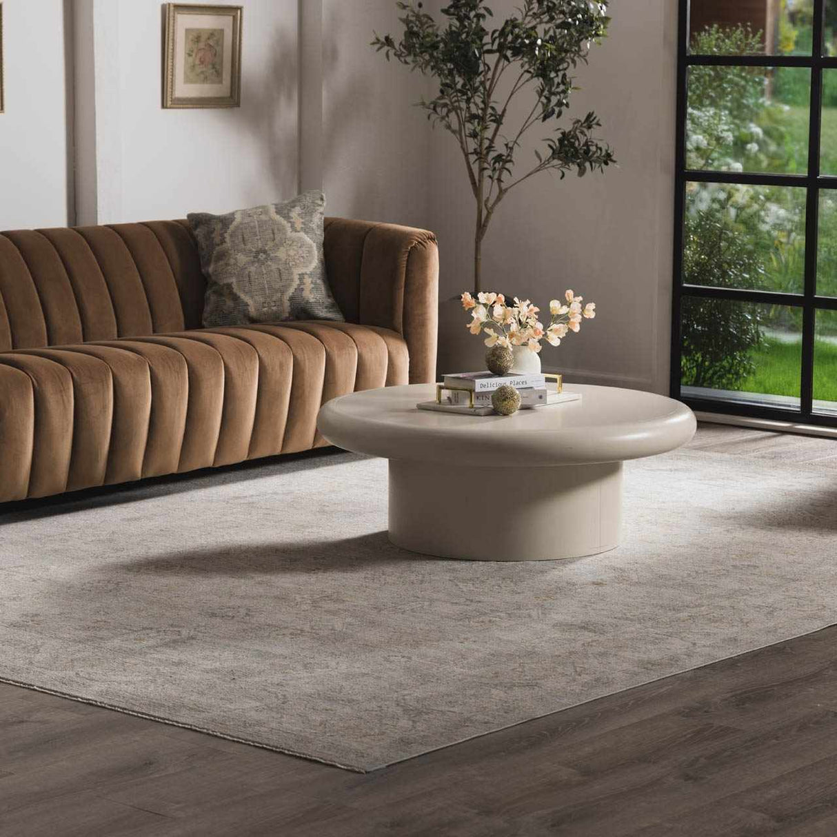 Coby Teal Avant Garde Area Rug