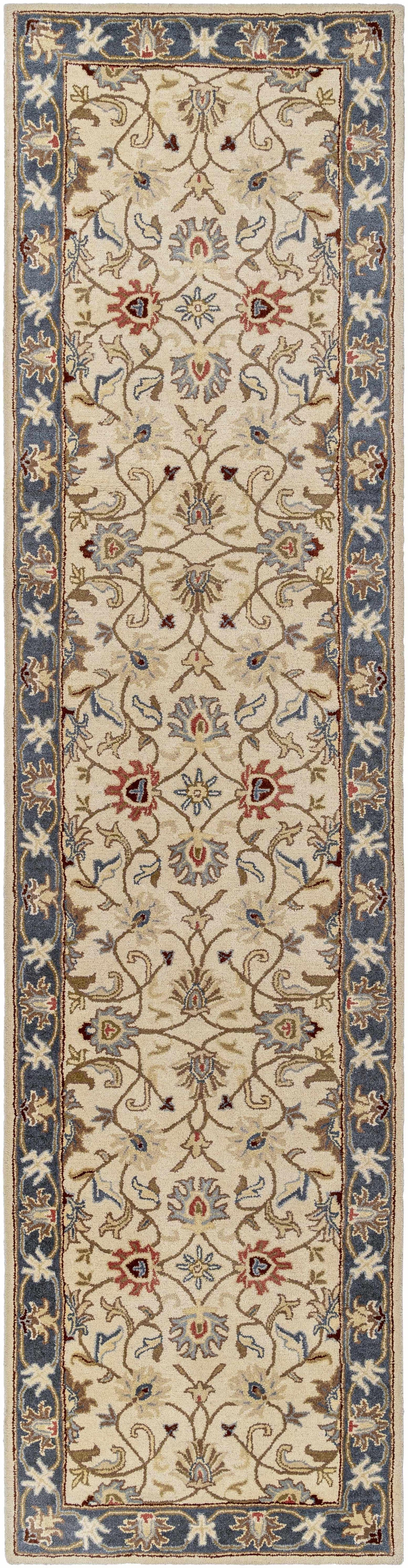 Cherryfield 1125 Yellow&Sage Wool Rug