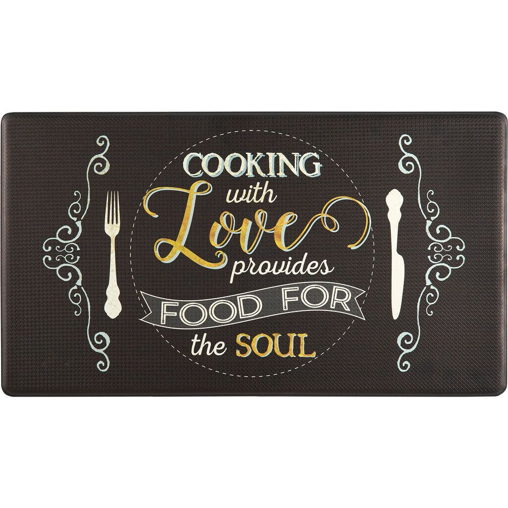 Oversized 20"x36" Feel at Ease Anti-Fatigue Kitchen Mat