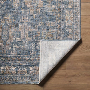 Mirabel Denim Blue Traditional Rug