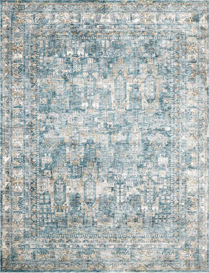 Mirabel Denim Blue Traditional Rug
