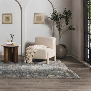 Mirabel Denim Blue Traditional Rug