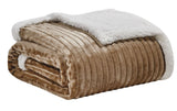 Corduroy Sherpa Blanket – Throw, Queen & King Sizes – Ultra Soft, Reversible, Cozy & Stylish