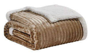 Corduroy Sherpa Blanket – Throw, Queen & King Sizes – Ultra Soft, Reversible, Cozy & Stylish