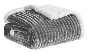 Corduroy Sherpa Blanket – Throw, Queen & King Sizes – Ultra Soft, Reversible, Cozy & Stylish