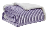 Corduroy Sherpa Blanket – Throw, Queen & King Sizes – Ultra Soft, Reversible, Cozy & Stylish