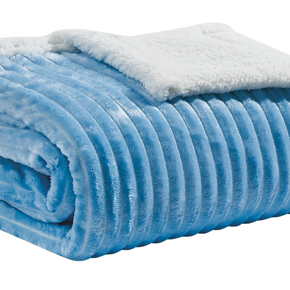Corduroy Sherpa Blanket – Throw, Queen & King Sizes – Ultra Soft, Reversible, Cozy & Stylish