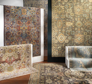 Asotin Hand Knotted Wool Area Rug