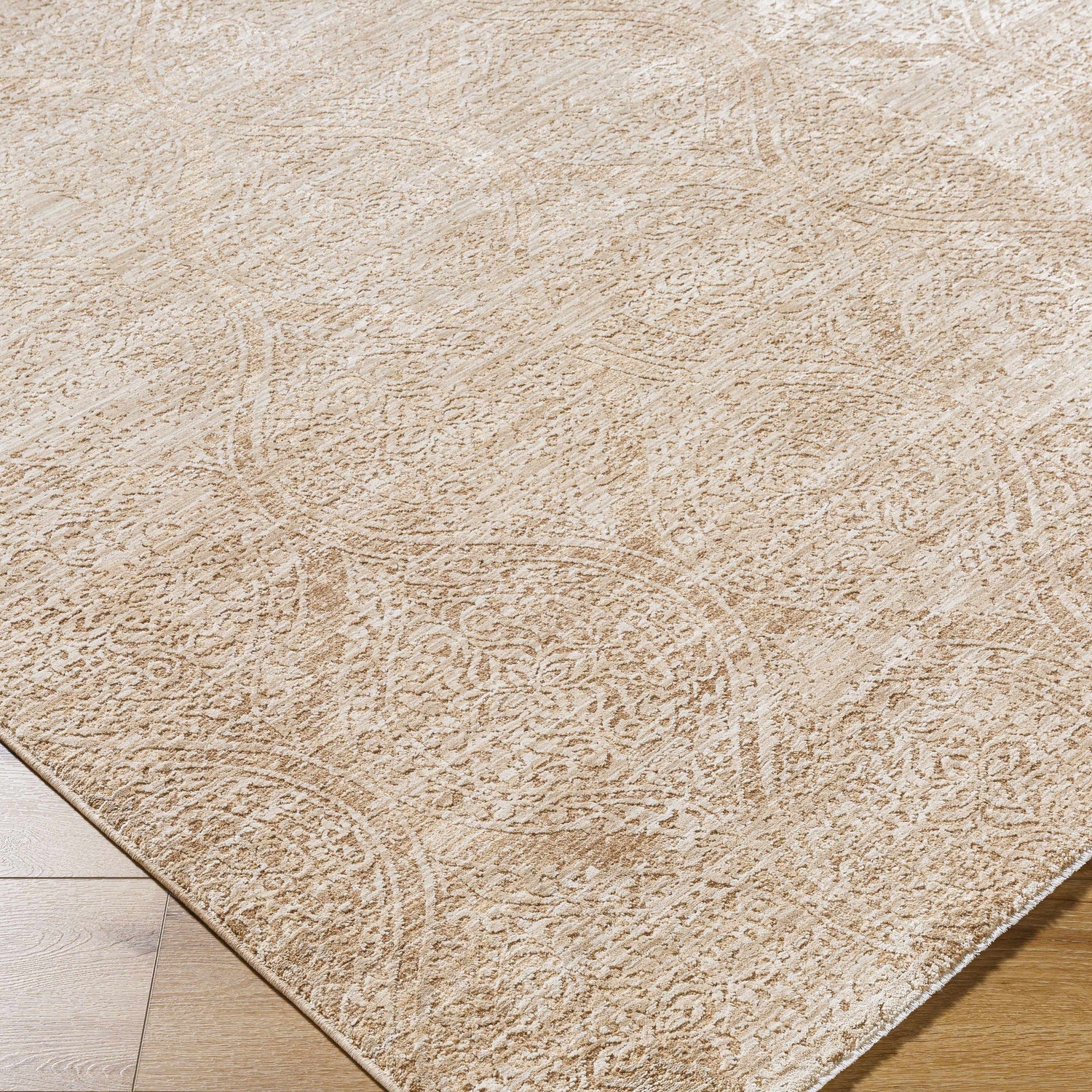 Cariel Beige Area Rug