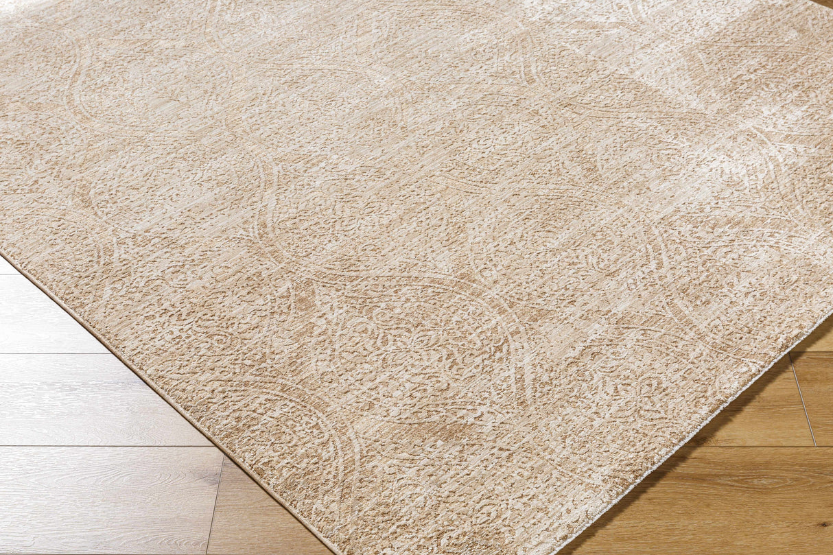 Cariel Beige Area Rug