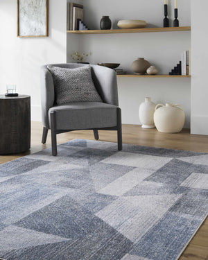 Chachi Washable Geometric Rug