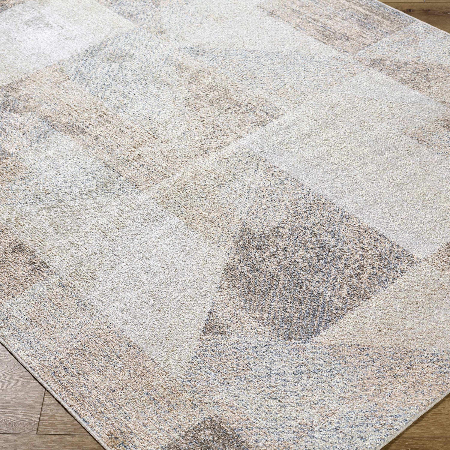 Chachi Washable Geometric Area Rug