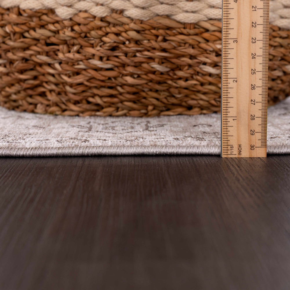Lugo Luxe Area Rug with tassels - Clearance