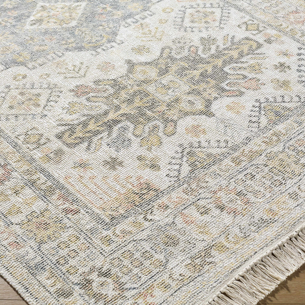 Chaela Ivory & Olive Area Rug