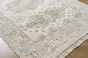 Chaela Ivory & Olive Area Rug