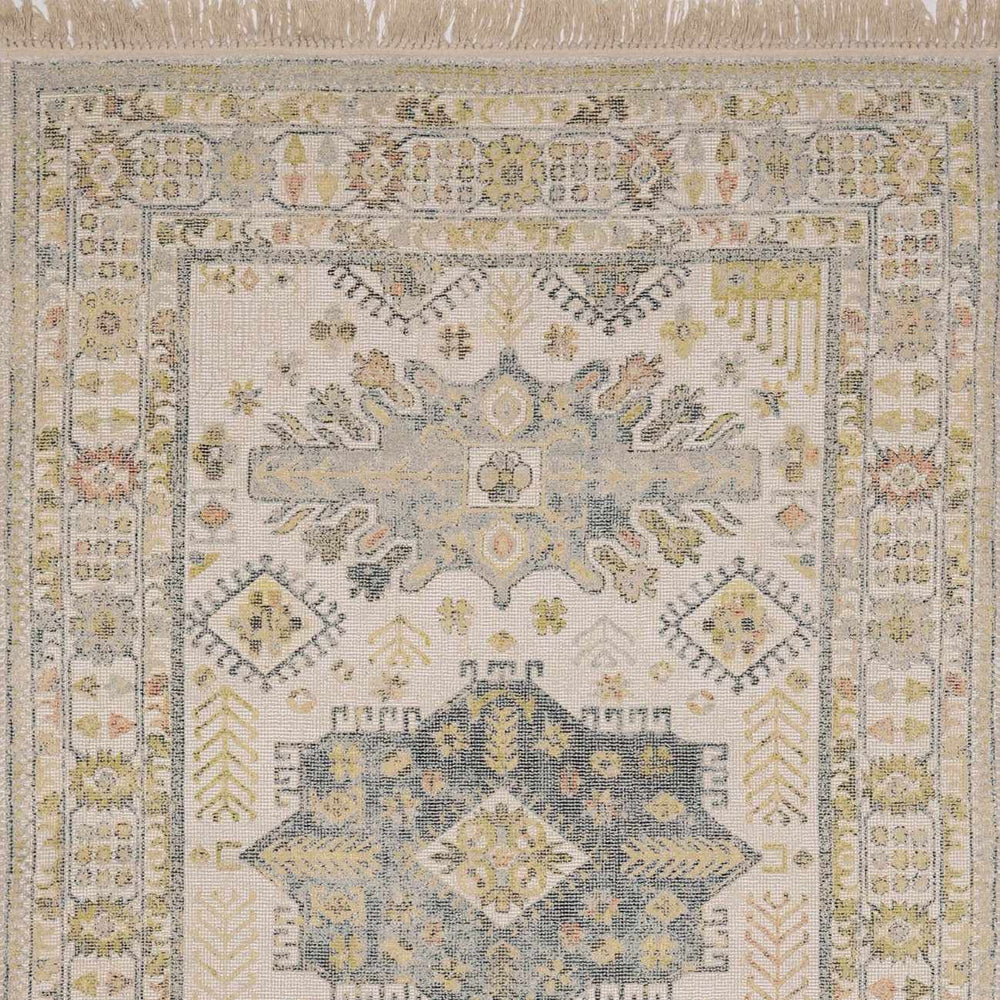 Chaela Ivory & Olive Area Rug
