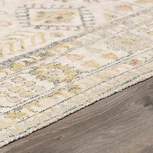 Chaela Ivory & Olive Area Rug