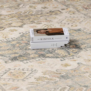 Chaela Ivory & Olive Area Rug