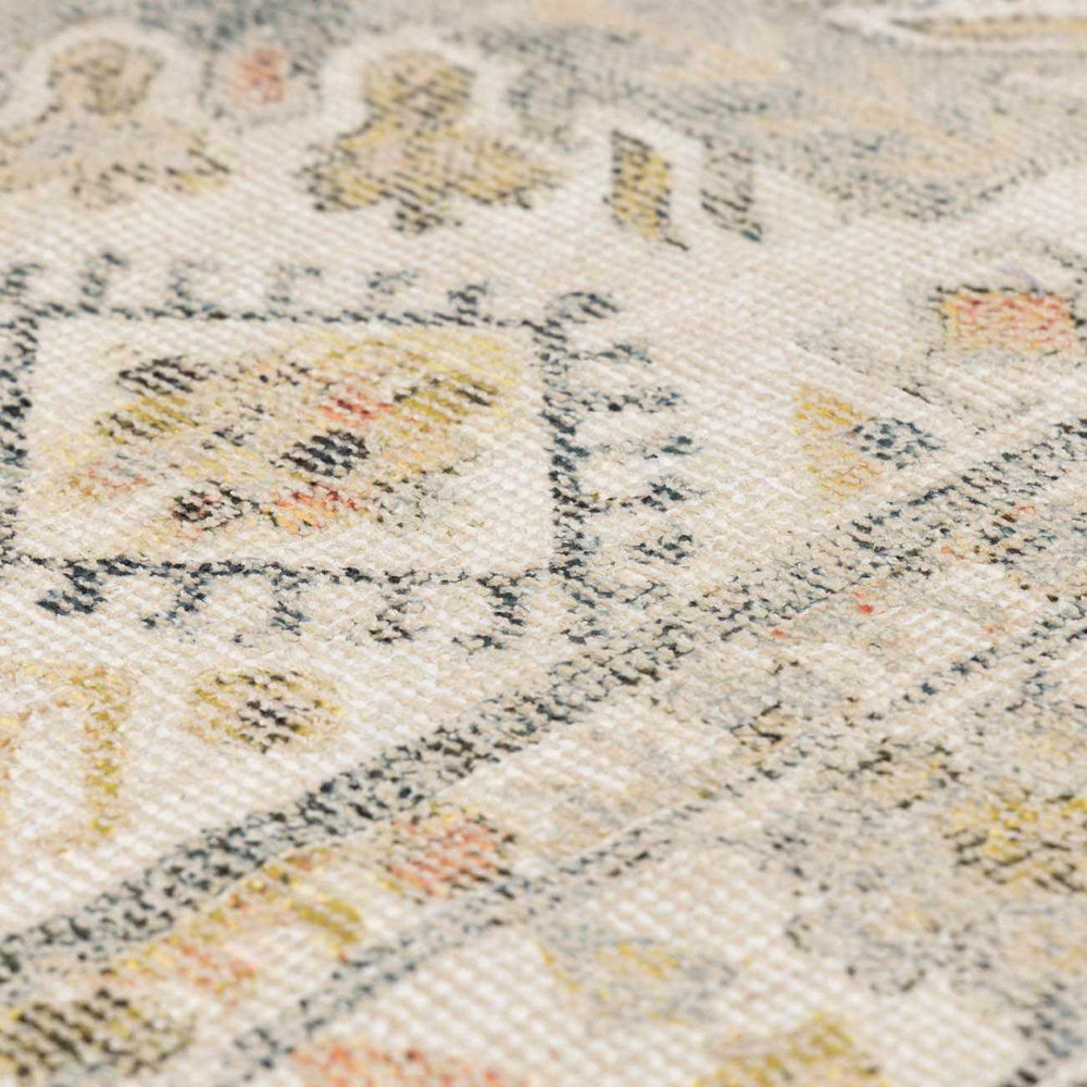 Chaela Ivory & Olive Area Rug