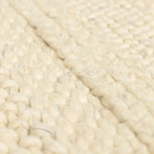 Clarke Beige Textured Wool Rug